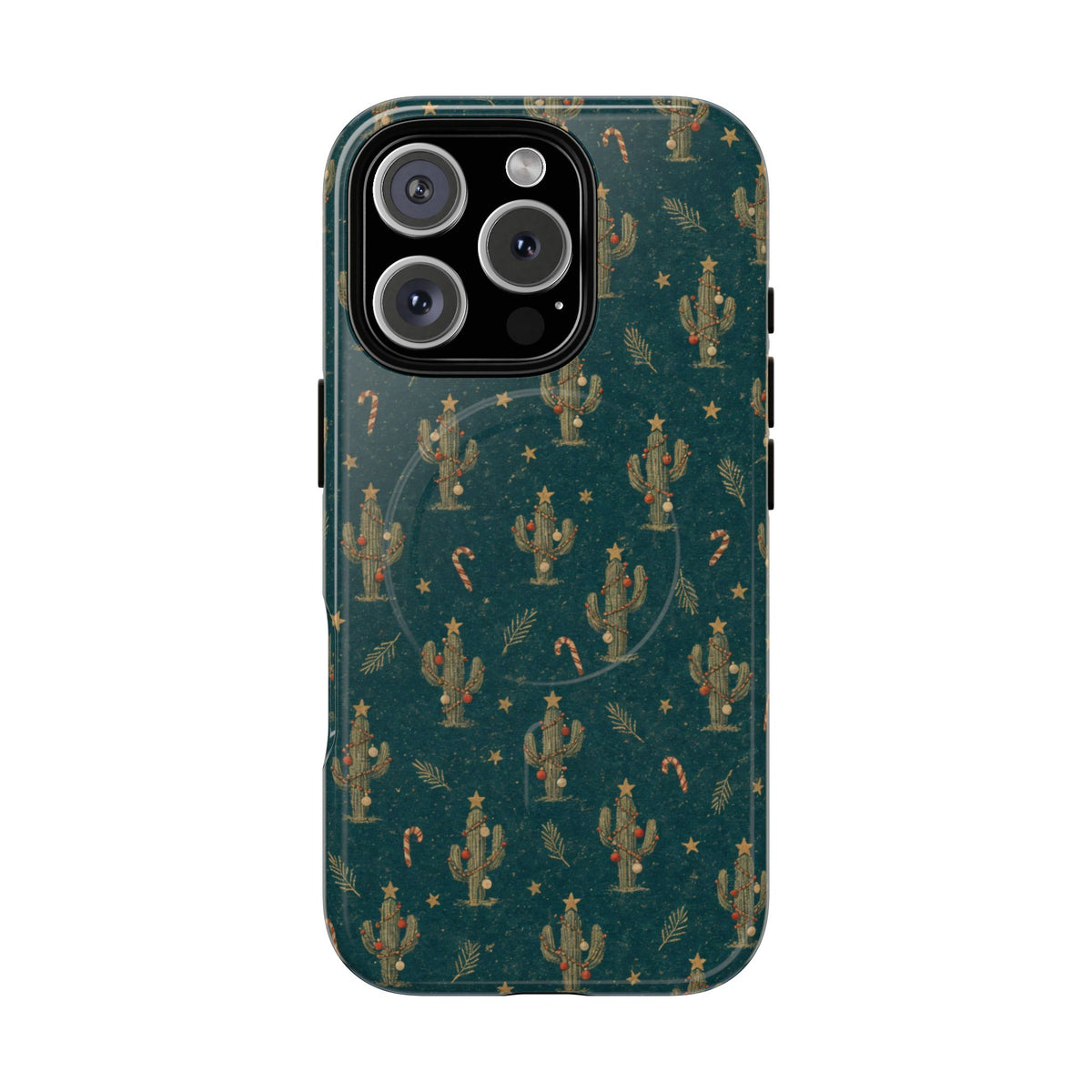 Cactus Tree Stars Magnetic Case