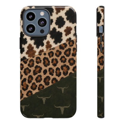 Leopard Longhorn Tough Case