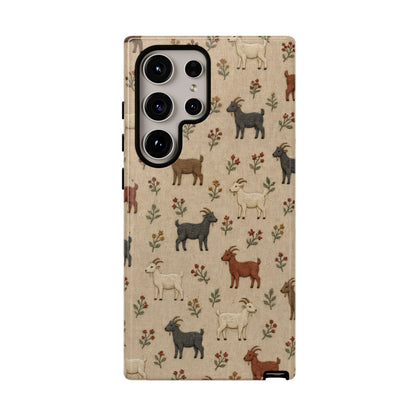 Stitched Goats Tough Case