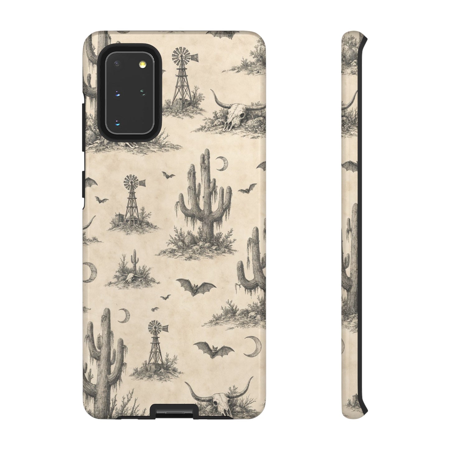 Spooky Desert Toile Tough Case