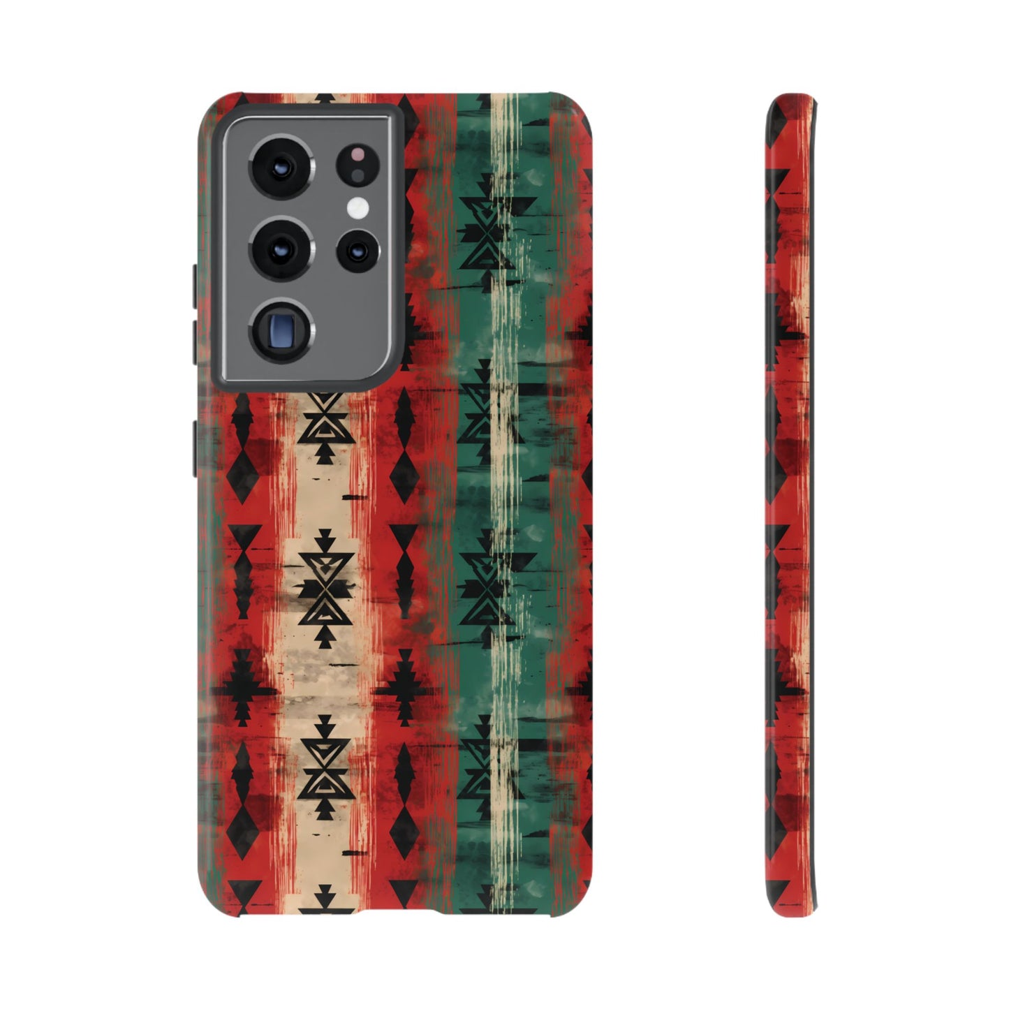 Christmas Grunge Aztec Tough Case