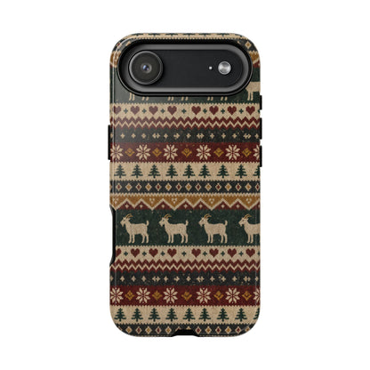 Fair Isle Goats Tough Case