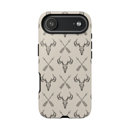 Deer Skull Arrows Tough Phone Case