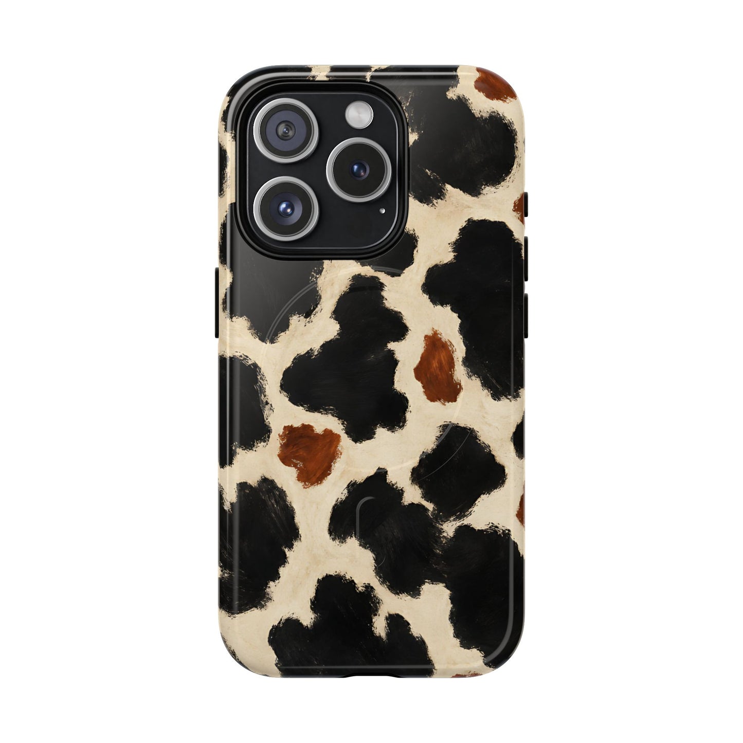 Painted Cowhide Magnetic Case