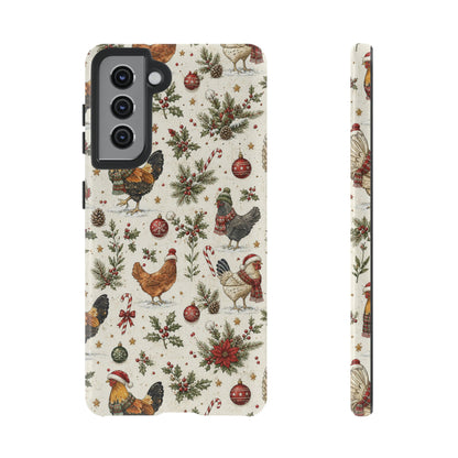 Santa Hens Tough Case