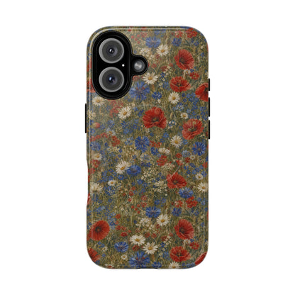 Patriotic Wildflowers Magnetic Case