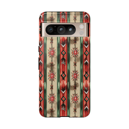 Christmas Aztec Stripes Tough Case