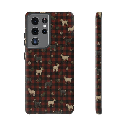 Buffalo Check Goats Tough Case