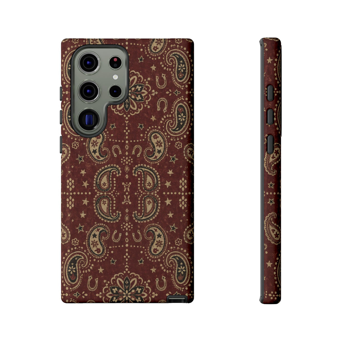 Burgundy Bandana Tough Case