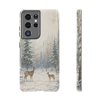 Snowy Doe Tough Case
