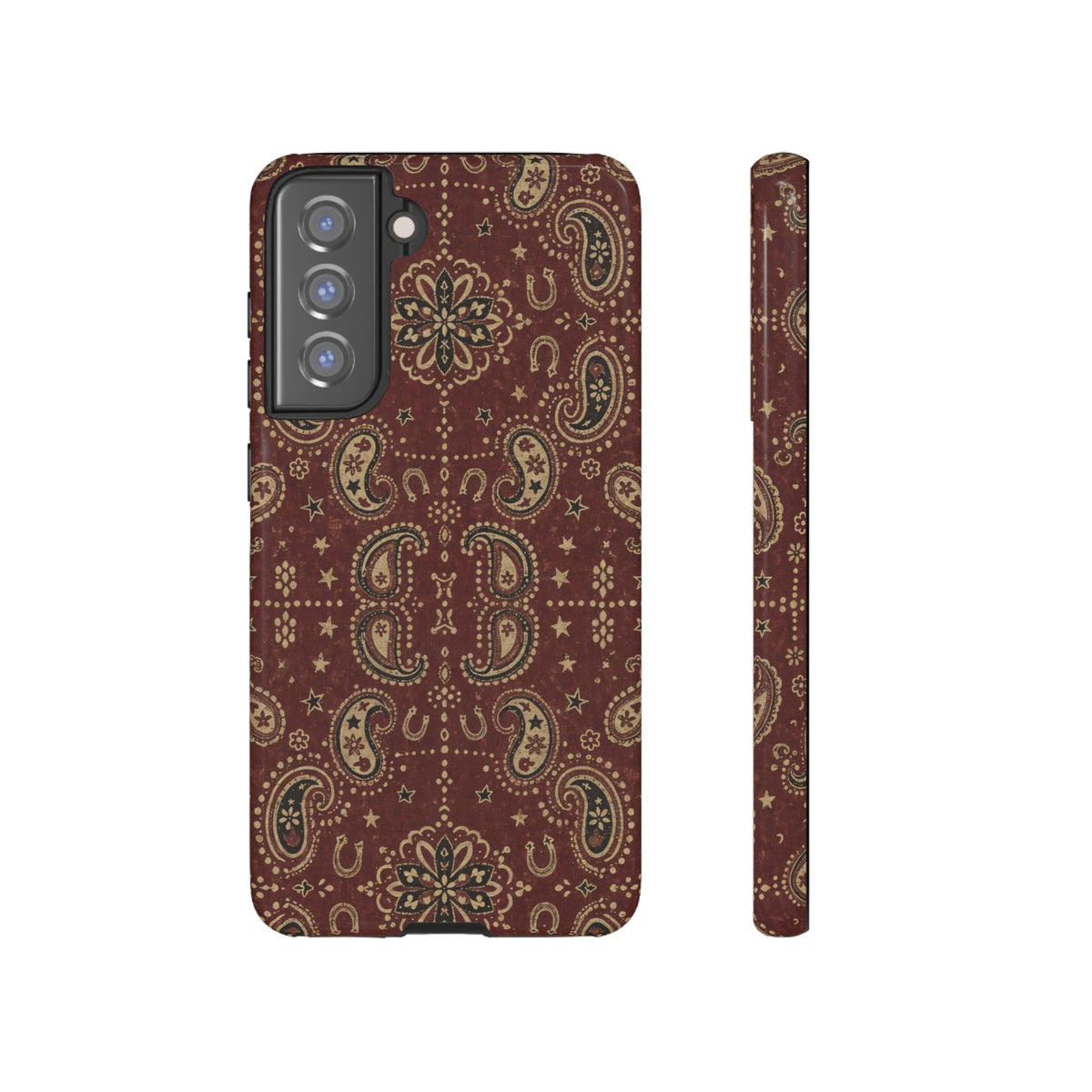 Burgundy Bandana Tough Case