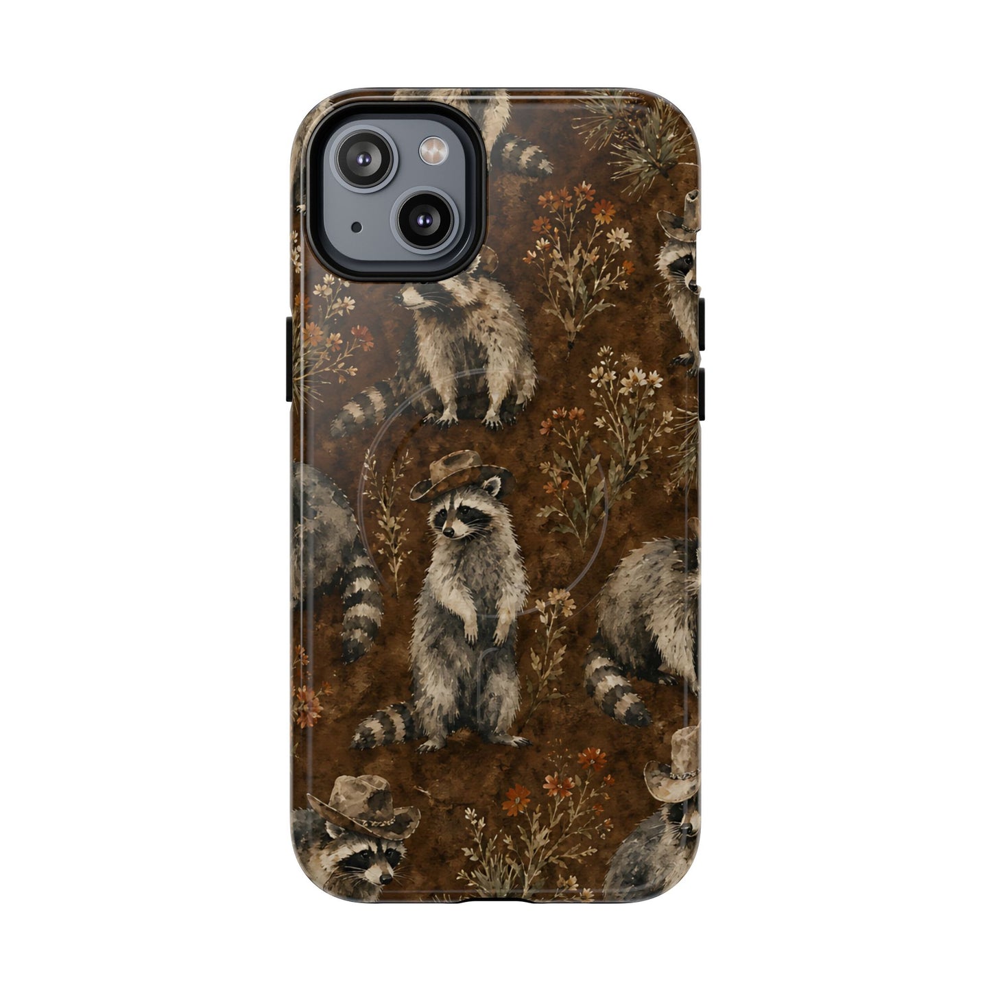 Prairie Raccoon Magnetic Case