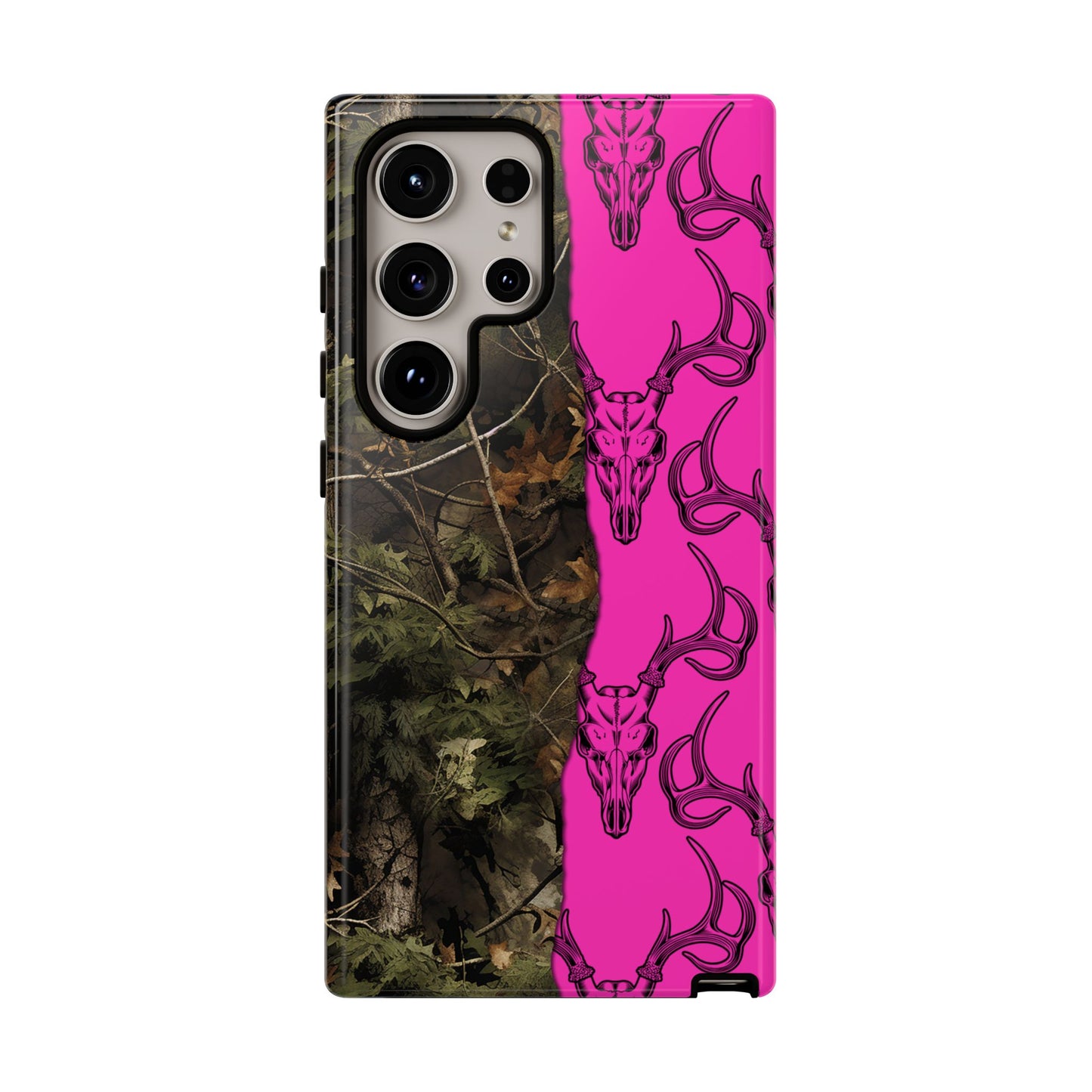 Camo Deer Skulls Pink Tough Case