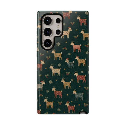 Yuletide Goats Tough Case