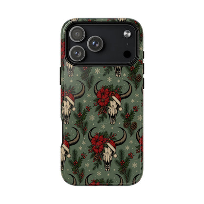 Santa Bull Skulls Magnetic Case