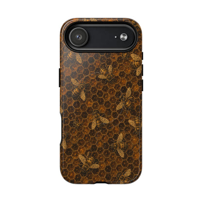 Golden Honeycomb Magnetic Case