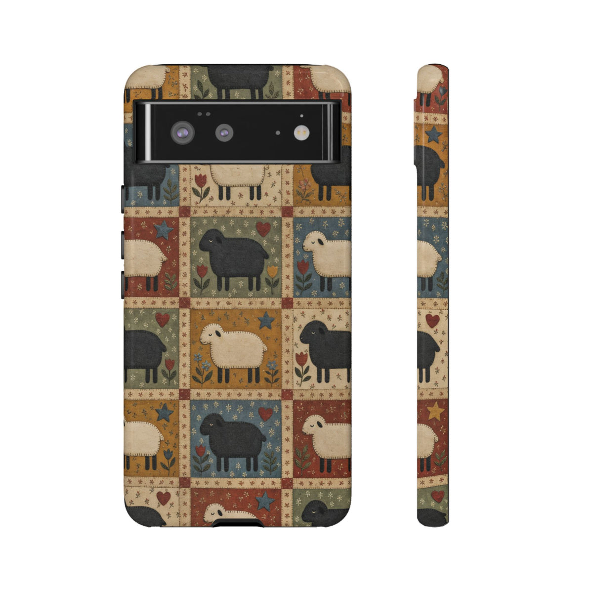Sheep Quilt Tough Case