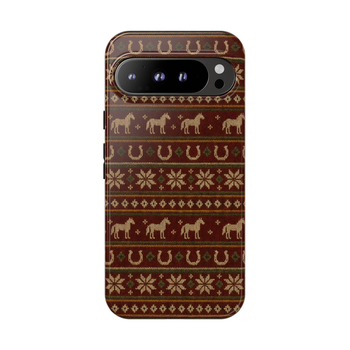 Fair Isle Horses Tough Case