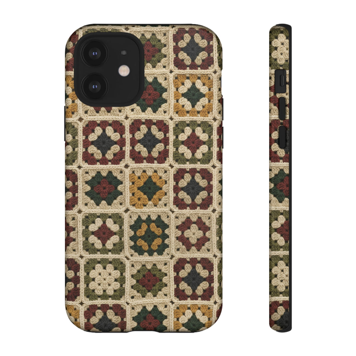 Christmas Granny Square Tough Case