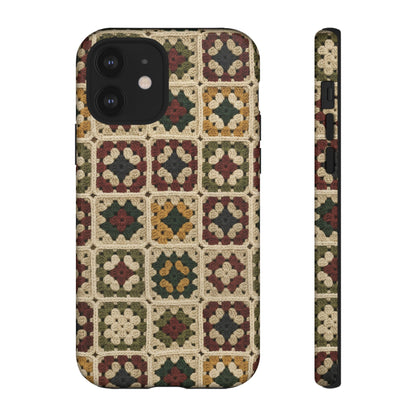 Christmas Granny Square Tough Case