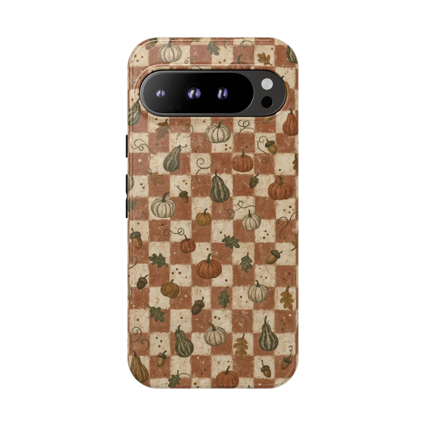 Pumpkin Checker Tough Case