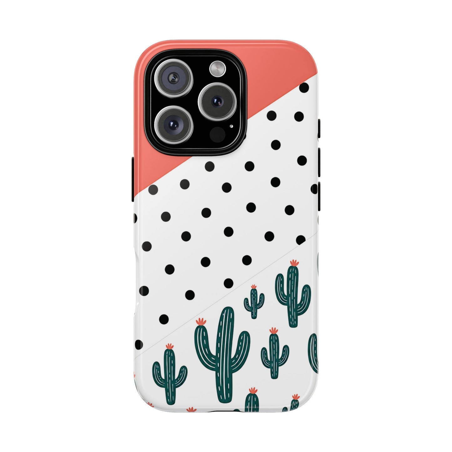 Polka Dot Cactus Tough Case