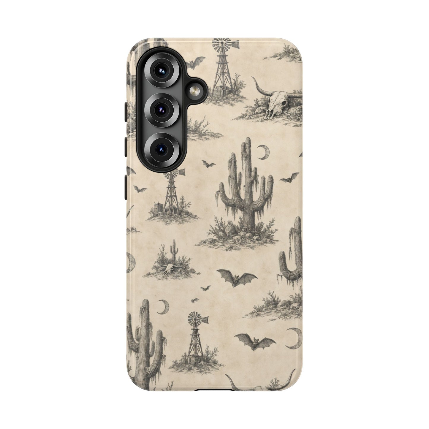 Spooky Desert Toile Tough Case