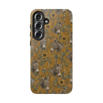 Donkey Sunflower Tough Case