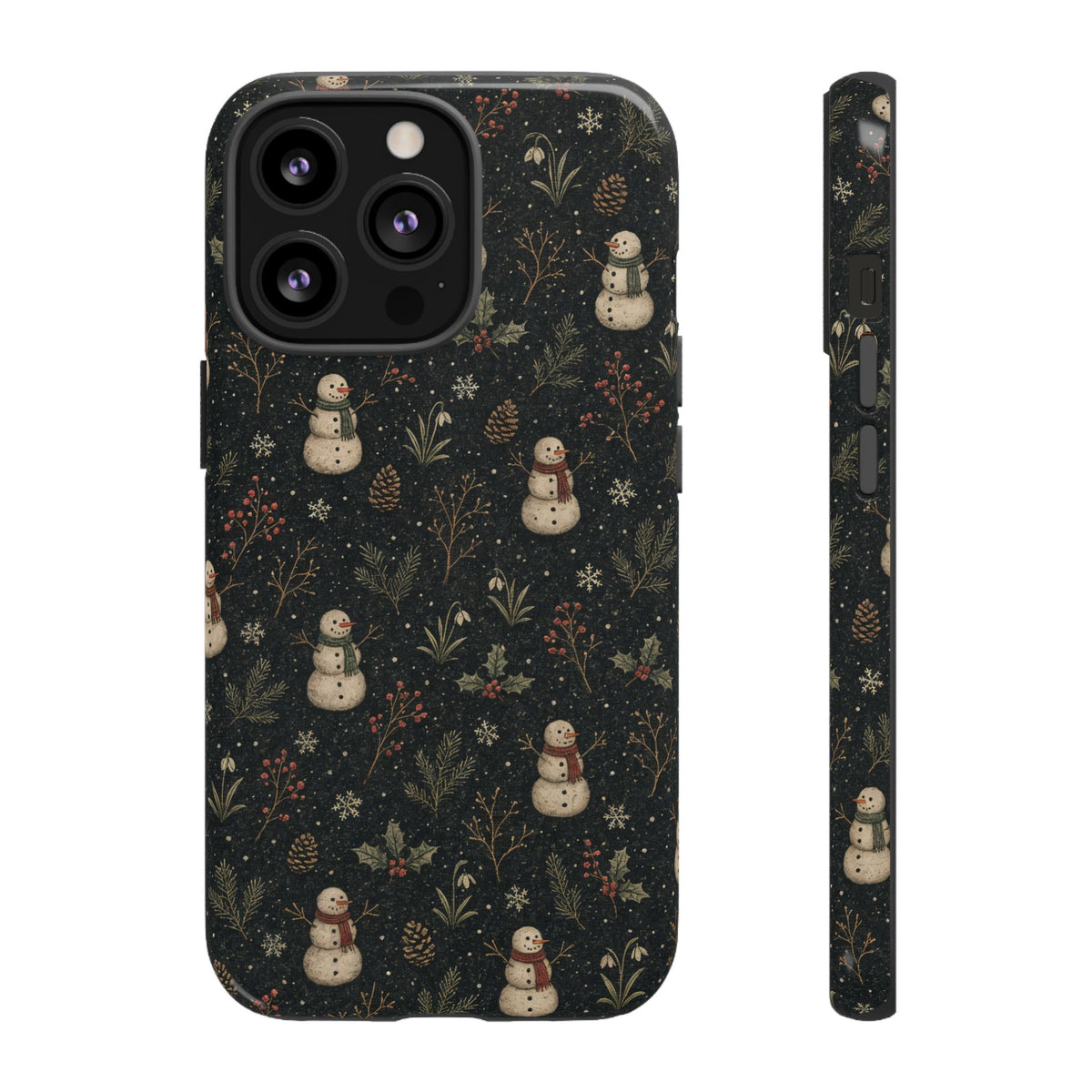 Midnight Snowmen Tough Case