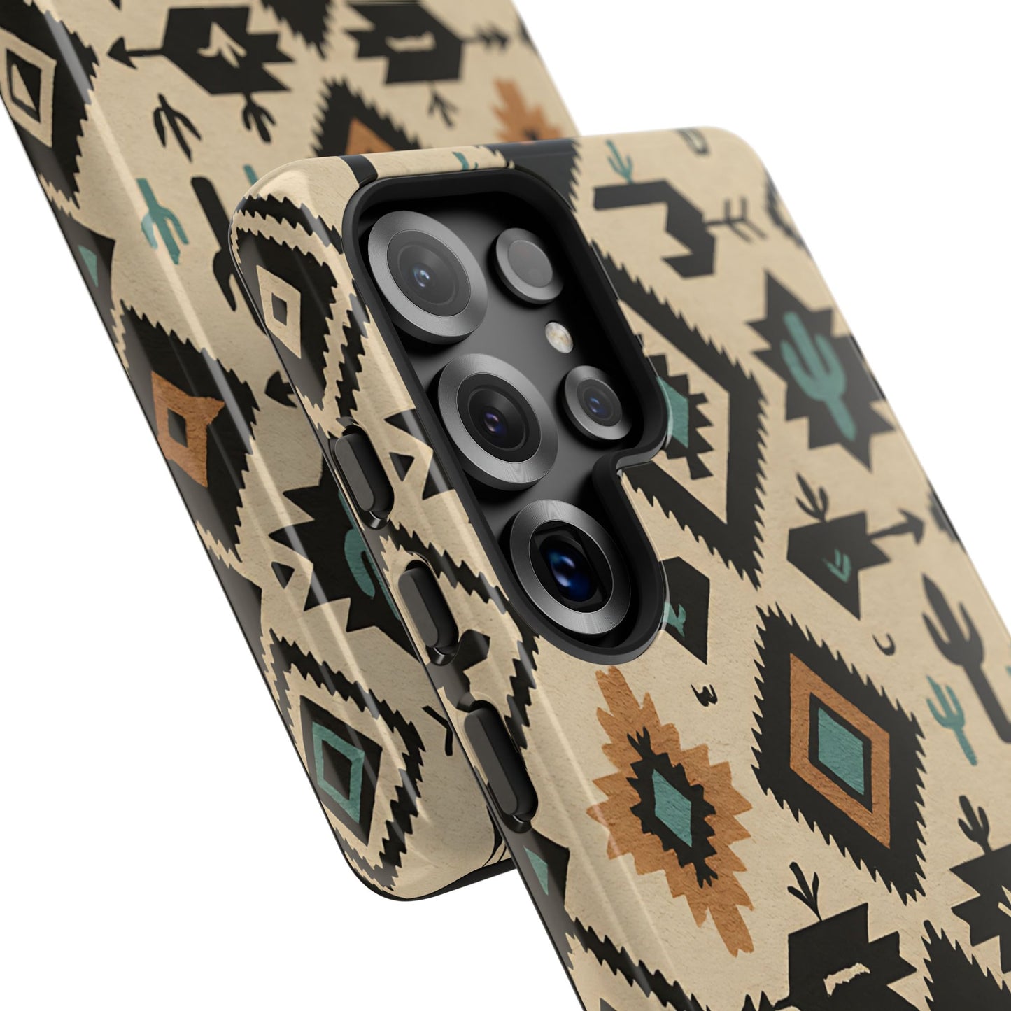 Ivory Western Aztec Tough Phone Case