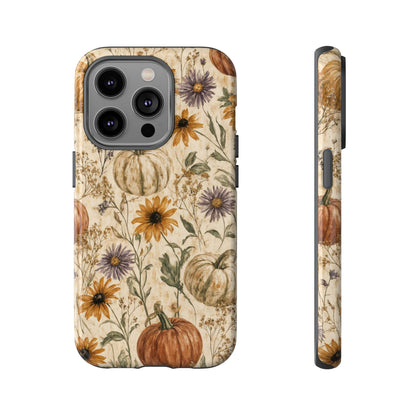 Pumpkin Wildflower Tough Case