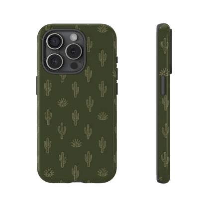 Green Cactus Tough Case