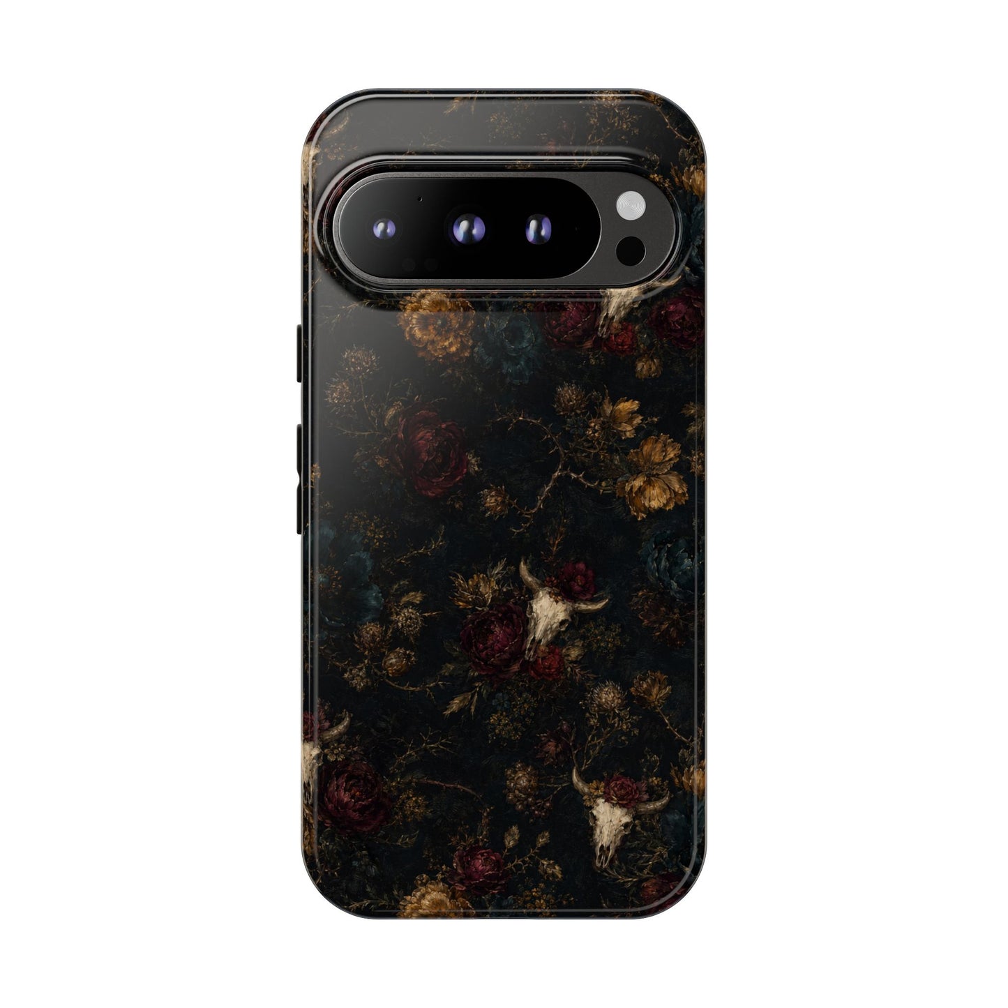Bull Skull Bloom Tough Case
