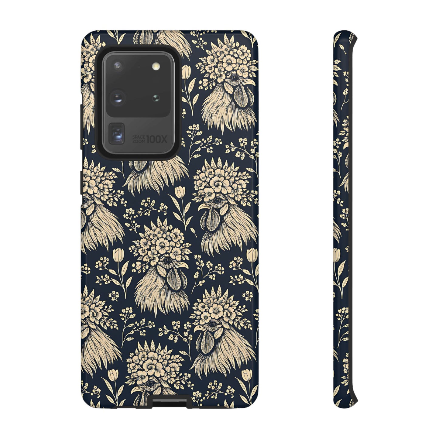 Floral Rooster Tough Case