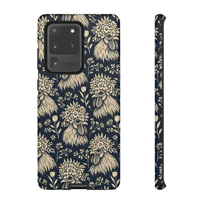 Floral Rooster Tough Case