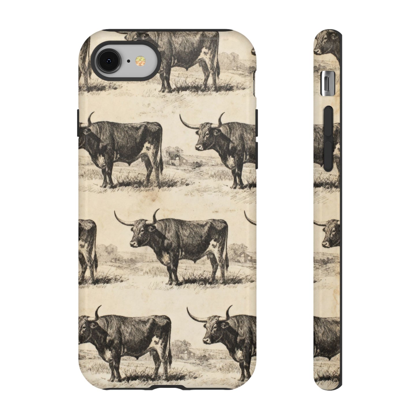 Vintage Longhorns Tough Case