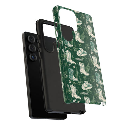 Green Boots Tough Phone Case