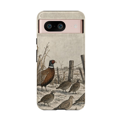 Winter Fencerow Tough Case