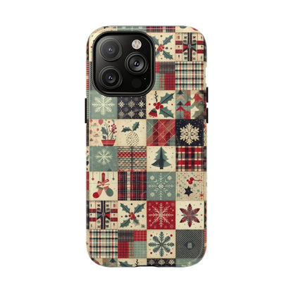 Christmas Quilt Magnetic Case
