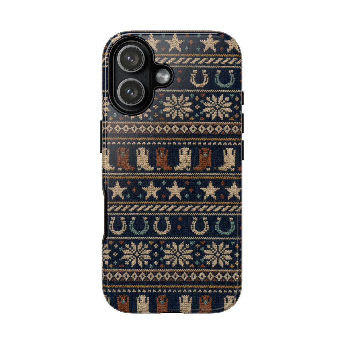 Fair Isle Boots Tough Case