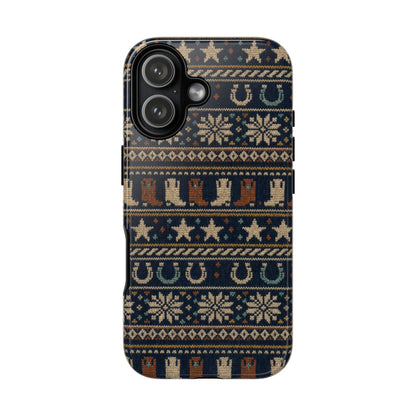 Fair Isle Boots Tough Case