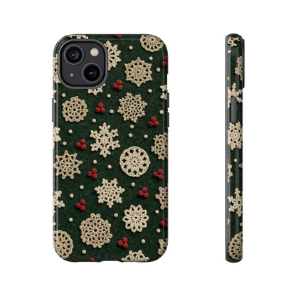 Crochet Snowflakes Tough Case