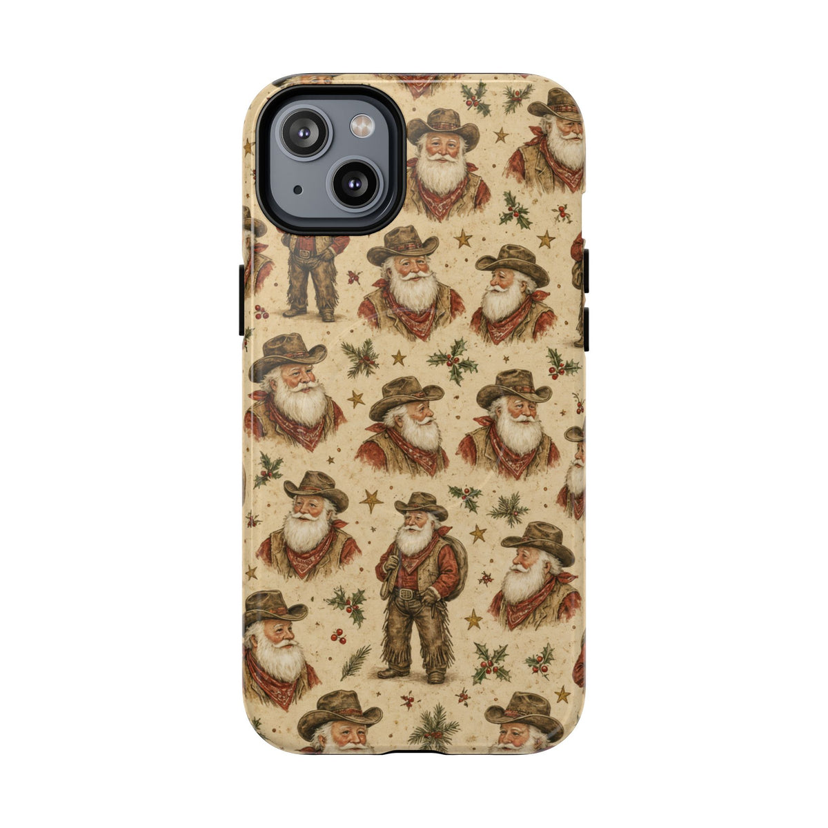 Cowboy Santa Portraits Magnetic Case