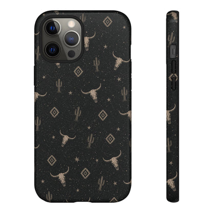 Midnight Longhorn Tough Case