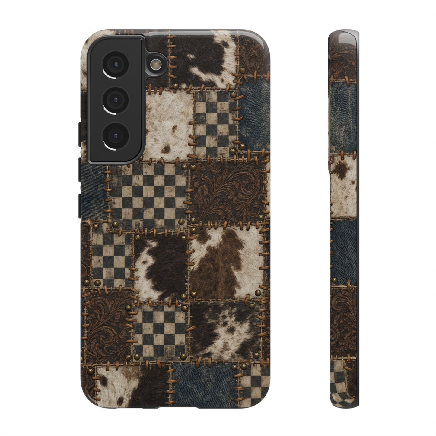 Tooled Patchwork Tough Case