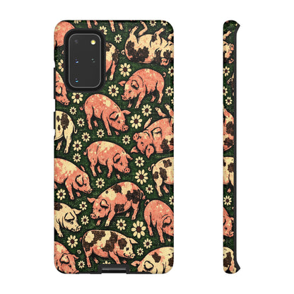 Retro Pigs Tough Case