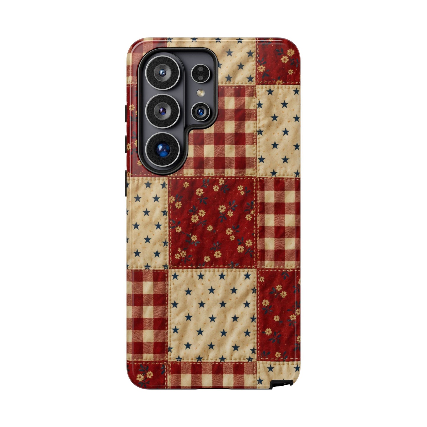 Gingham Stars Tough Case