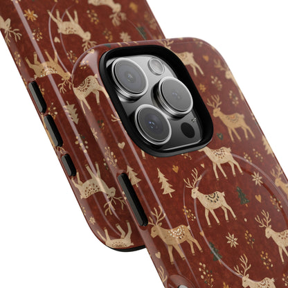 Folk Reindeer Magnetic Case
