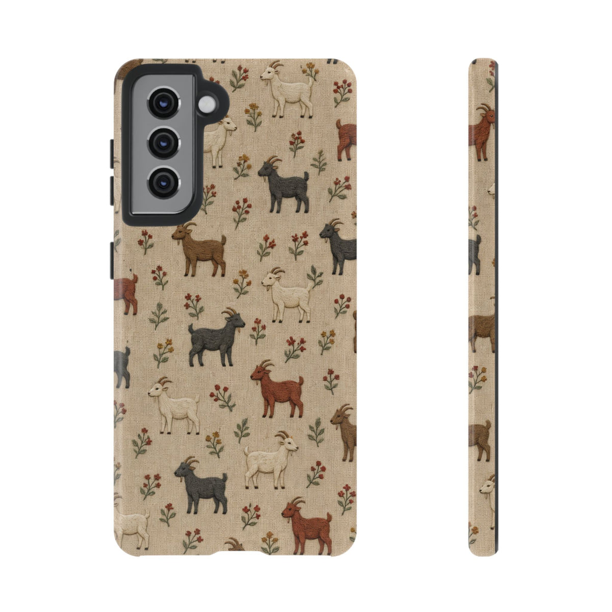 Stitched Goats Tough Case