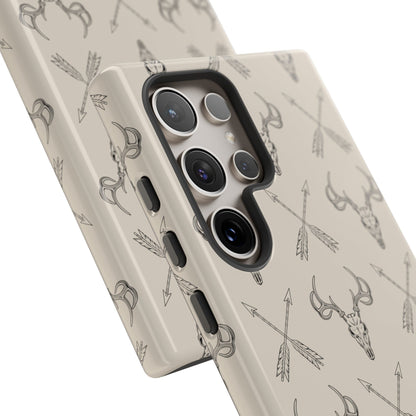 Deer Skull Arrows Phone Case